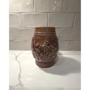 Vintage Thewalt German Beer Stein | Original Western Germany Brown Stoneware Mug